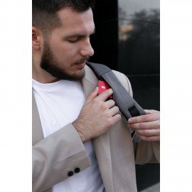 Рюкзак HEIKKI ELECT (ХЕЙКИ) универсальный, отделение для ноутбука,USB-порт,серый, 44х30х16см, 273863