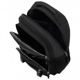 Рюкзак HEIKKI FUSION (ХЕЙКИ) универс., отд. для ноутбука, с КОШЕЛЬКОМ, черн, 44х31х14см, 273864