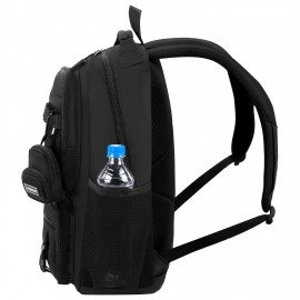 Рюкзак HEIKKI FUSION (ХЕЙКИ) универс., отд. для ноутбука, с КОШЕЛЬКОМ, черн, 44х31х14см, 273864