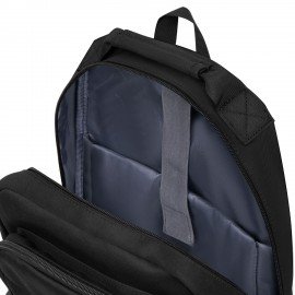 Рюкзак HEIKKI FUSION (ХЕЙКИ) универс., отд. для ноутбука, с КОШЕЛЬКОМ, черн, 44х31х14см, 273864