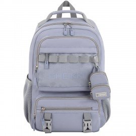 Рюкзак HEIKKI FUSION (ХЕЙКИ) универс., отд. для ноутбука, с КОШЕЛЬКОМ,лаванда,44х31х14см, 273865