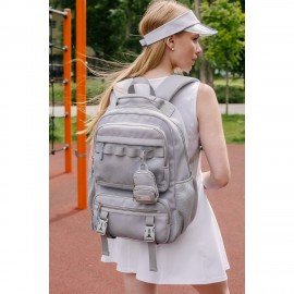 Рюкзак HEIKKI FUSION (ХЕЙКИ) универс., отд. для ноутбука, с КОШЕЛЬКОМ,лаванда,44х31х14см, 273865