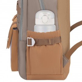 Рюкзак HEIKKI GOODLY (ХЕЙКИ) универс., 2 отд, отд. для ноутбука, бежевый, 46x33x18см, 273868