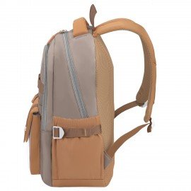 Рюкзак HEIKKI GOODLY (ХЕЙКИ) универс., 2 отд, отд. для ноутбука, бежевый, 46x33x18см, 273868