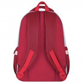 Рюкзак HEIKKI GOODLY (ХЕЙКИ) универс., 2 отд, отд. для ноутбука, сер/красн, 46x33x18см, 273869