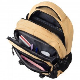 Рюкзак HEIKKI VALUABLE (ХЕЙКИ) универсальный, 2 отд, отд. для ноутбука, бежевый, 48x33x19 см, 273870