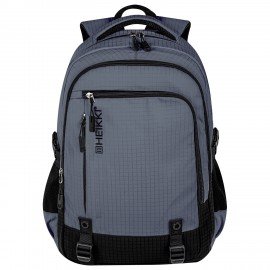 Рюкзак HEIKKI VALUABLE (ХЕЙКИ) универсальный, 2 отд, отд. для ноутбука, серый, 48x33x19 см, 273871
