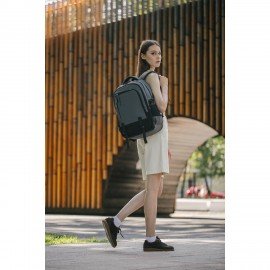 Рюкзак HEIKKI VALUABLE (ХЕЙКИ) универсальный, 2 отд, отд. для ноутбука, серый, 48x33x19 см, 273871