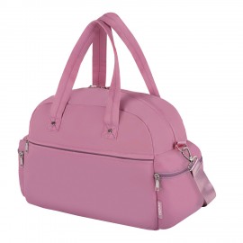 Сумка дорожная HEIKKI HANDY (ХЕЙКИ), карман на молнии, багажная лента, пыльная роза, 43х16х30см, 273872