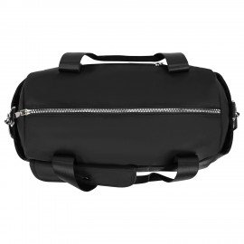 Сумка дорожная HEIKKI HANDY (ХЕЙКИ), карман на молнии, багажная лента, черная,38х16х25см, 273874
