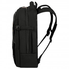 Рюкзак HEIKKI DESERTED (ХЕЙКИ) универсальный, отд. для ноутбука, EVA спинка, черный, 48х34х18см, 273876