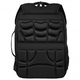 Рюкзак HEIKKI DESERTED (ХЕЙКИ) универсальный, отд. для ноутбука, EVA спинка, черный, 48х34х18см, 273876