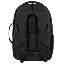 Рюкзак HEIKKI DESERTED (ХЕЙКИ) универсальный, отд. для ноутбука, EVA спинка, черный, 48х34х18см, 273876