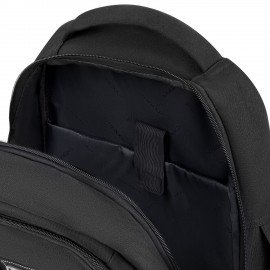 Рюкзак HEIKKI DESERTED (ХЕЙКИ) универсальный, отд. для ноутбука, EVA спинка, черный, 48х34х18см, 273876