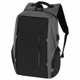 Рюкзак HEIKKI OUTLOOK (ХЕЙКИ) универсальный, отделение для ноутбука, серый, 44x31x17 см, 273890