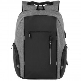Рюкзак HEIKKI OUTLOOK (ХЕЙКИ) универсальный, отделение для ноутбука, серый, 44x31x17 см, 273890