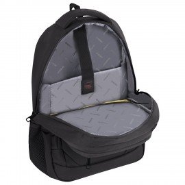 Рюкзак HEIKKI SECURE (ХЕЙКИ) универсальный, 2 отделения, отделение для ноутбука, черный, 46x31x19 см, 273894