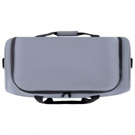 Сумка спортивная HEIKKI MOVE RENOWNED (ХЕЙКИ) отделение для обуви, серая, 28x51x26 см, 273910