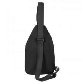 Рюкзак HEIKKI EVEN (ХЕЙКИ) на одно плечо, 2 отделения, черный, 35x20x8 см, 273918