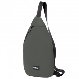 Рюкзак HEIKKI EVEN (ХЕЙКИ) на одно плечо, 2 отделения, хаки, 35x20x8 см, 273920