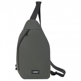 Рюкзак HEIKKI EVEN (ХЕЙКИ) на одно плечо, 2 отделения, хаки, 35x20x8 см, 273920