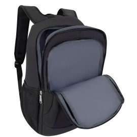 Рюкзак STAFF IMPROVE универсальный, 2 отделения, эргономичный, черный, 45х32х16 см, 273921