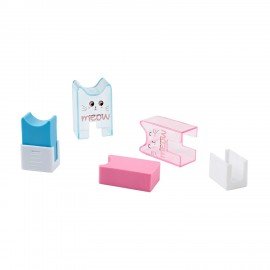 Ластик BRUNO VISCONTI "Meow", 30х47х21 мм, цвет ассорти, 42-0086