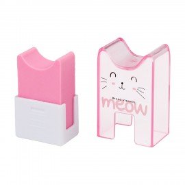 Ластик BRUNO VISCONTI "Meow", 30х47х21 мм, цвет ассорти, 42-0086