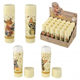 Клей-карандаш BRUNO VISCONTI "Love me", PVP основа, 15 г, 40-0018