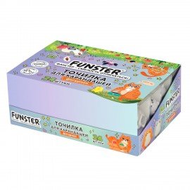 Точилка фигурная FUNSTER (ФАНСТЕР) "Пухлый кот", 1 отверстие, ассорти, 274056