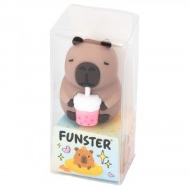 Точилка фигурная FUNSTER (ФАНСТЕР) "Капибара", 1 отверстие, ассорти, 274059