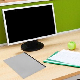 Папка-конверт СЕКЬЮРИТИ на молнии А4 (230х333 мм), ПВХ, непрозрачная, серая, STAFF, 274078