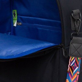 Рюкзак GRIZZLY, 2 отделения, съёмный ремень, ORNAMENT, 38х29х15, RD-546-1/1