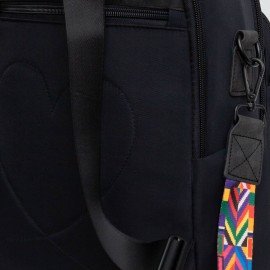 Рюкзак GRIZZLY, 2 отделения, съёмный ремень, ORNAMENT, 38х29х15, RD-546-1/1