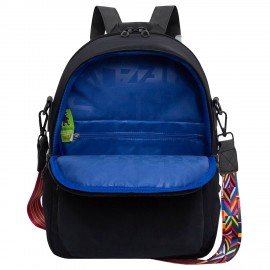 Рюкзак GRIZZLY, 2 отделения, съёмный ремень, ORNAMENT, 38х29х15, RD-546-1/1