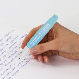 Ручка-корректор 9 мл ВЫГОДНАЯ УПАКОВКА, КОМПЛЕКТ 2 штуки, BRAUBERG Pastel, 274233