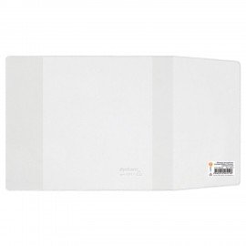 Обложка ПВХ со штрихкодом для учебников Моро, ПЛОТНАЯ, 120мкм, 217х425мм,универс., прозрачная,1233.1, 1233,1