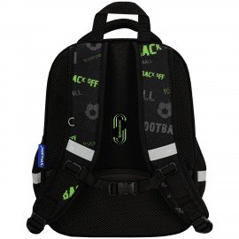 Ранец BRAUBERG FIT, 2 отделения, "Mesh goal", 3D-панель, 38х27х14 см, 274384