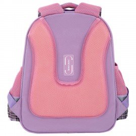 Ранец BRAUBERG STABLE, 2 отделения, с брелком, "Trendy girl", нашивка, 36х28х16 см, 274388