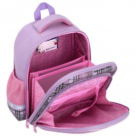 Ранец BRAUBERG STABLE, 2 отделения, с брелком, "Trendy girl", нашивка, 36х28х16 см, 274388