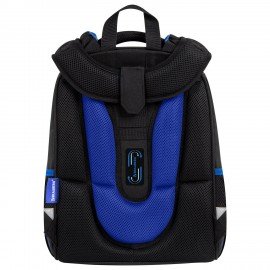 Ранец BRAUBERG PREMIUM, 2 отделения, с брелком, "Light blade", 3D-панель, 38х29х16 см, 274395