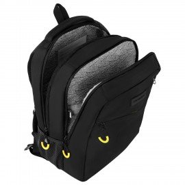 Рюкзак BRAUBERG MAIN, 2 отделения, 3 кармана, "Yellow flash", 38х26х17 см, 274397