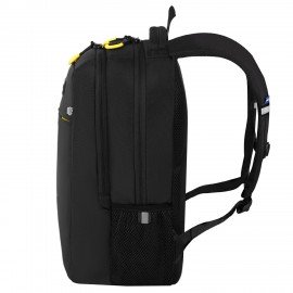 Рюкзак BRAUBERG MAIN, 2 отделения, 3 кармана, "Yellow flash", 38х26х17 см, 274397