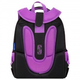 Ранец BRAUBERG ORIGINAL, 2 отделения, с брелком, "Galactic cat", 38х29х16 см, 274403