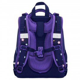 Ранец BRAUBERG ORIGINAL, 2 отделения, с брелком, "Dreaming fox", 38х29х16 см, 274404