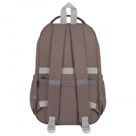 Рюкзак BRAUBERG STYLE, 2 отделения, 4 кармана, "Brown checks", коричневый, 40х26х15 см, 274412