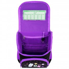 Ранец ПИФАГОР BASIC, 1 отделение, 3 кармана, эргономичная спинка, "Cheers", 35х28х18 см, 274420