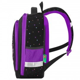 Ранец BRAUBERG KIDS STANDARD, 2 отделения, "Bubbleshake", 36х28х14 см, 274426