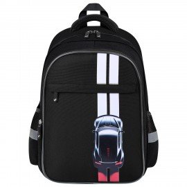 Рюкзак BRAUBERG FAVOUR, 2 отделения, 3 кармана, "Upright car", 40х29х15 см, 274434