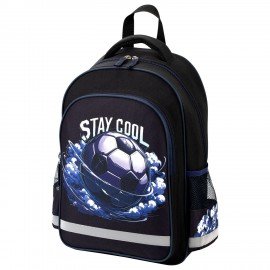 Рюкзак ПИФАГОР SCHOOL, 1 отделение, 3 кармана, "Stay cool", 38x28х14 см, 274440